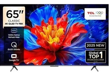 TCL 65P8K 4K Ultra HD 65″ 165 Ekran Uydu Alıcılı Google Smart QLED TV
