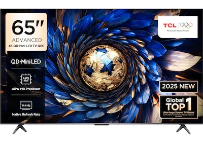 TCL 65Q6C 65″ 165 Ekran Uydu Alıcılı 4K Ultra HD MiniLED Google TV