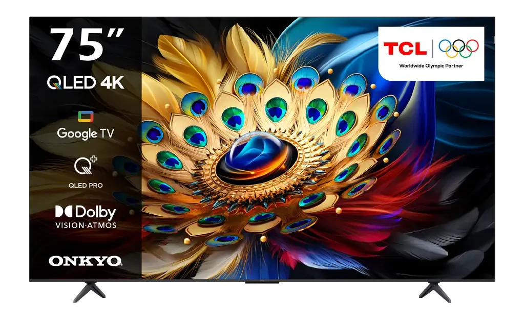 TCL 75C655PROGTV 75 inç 189 Ekran Dahili Uydu Alıcılı 4K UHD QLED TV