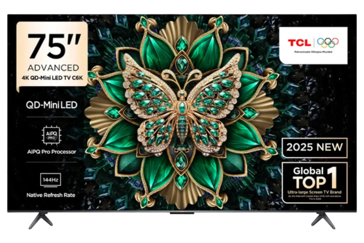 TCL 75C6K 75 inç 190 Ekran Uydu Alıcılı Smart Google 4K Premium QD-Mini LED TV