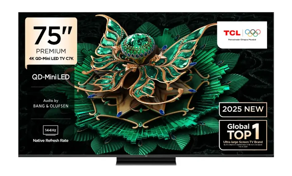 TCL 75C7K 75 inç 189 Ekran Uydu Alıcılı Smart Google 4K Premium QD-Mini LED TV