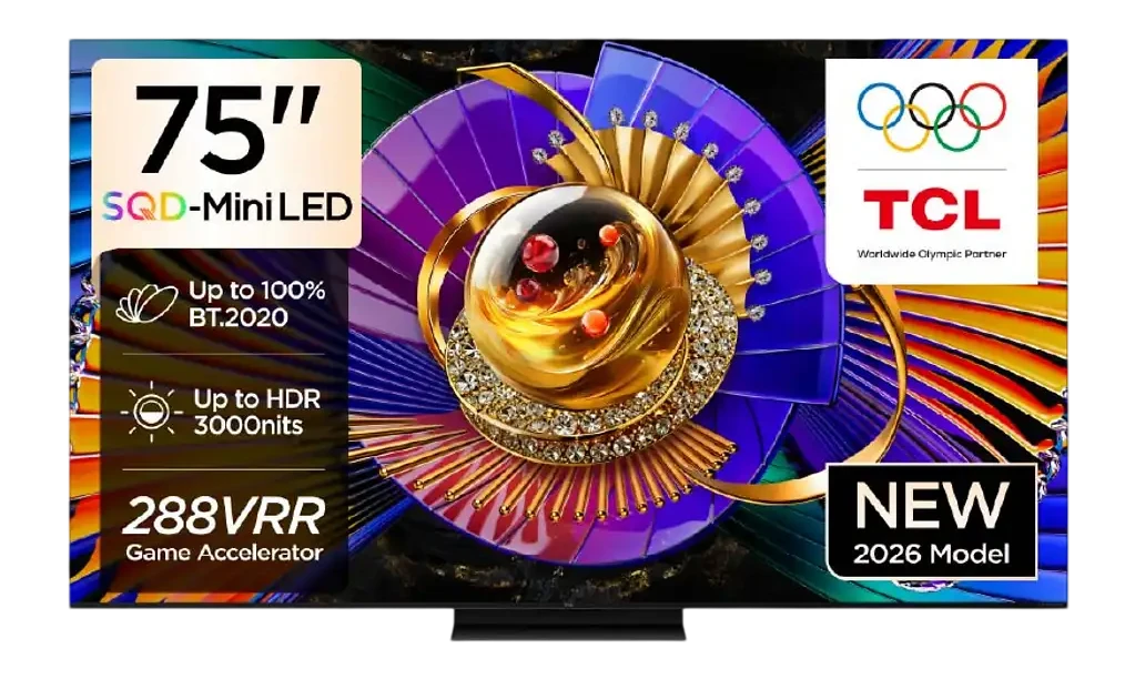 TCL 75C7L 75 inç 190 Ekran Uydu Alıcılı Smart 4K UHD SQD-Mini LED Google TV