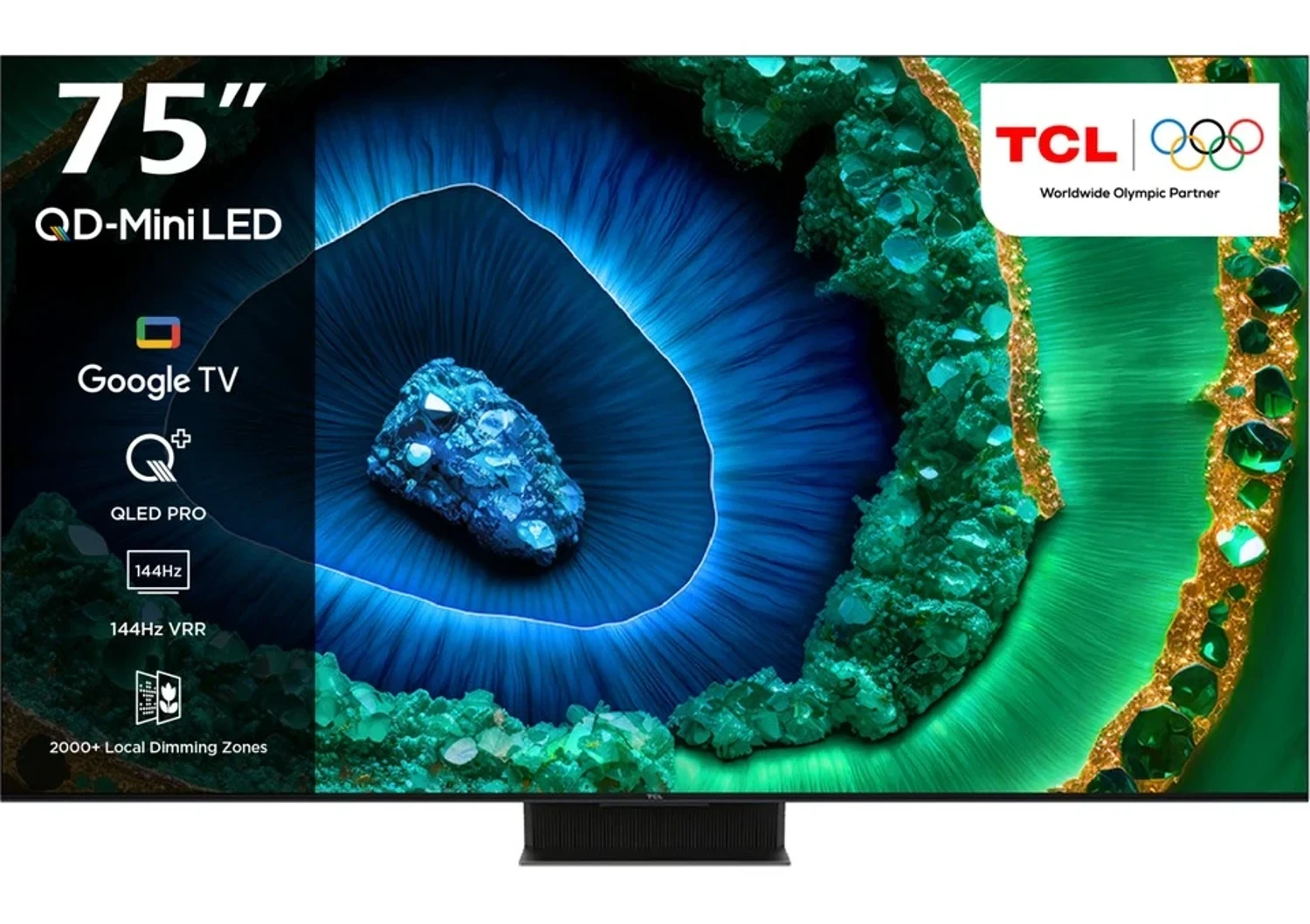TCL 75C855 75” 189 Ekran Uydu Alıcılı 4K Ultra HD Smart Google QLED TV
