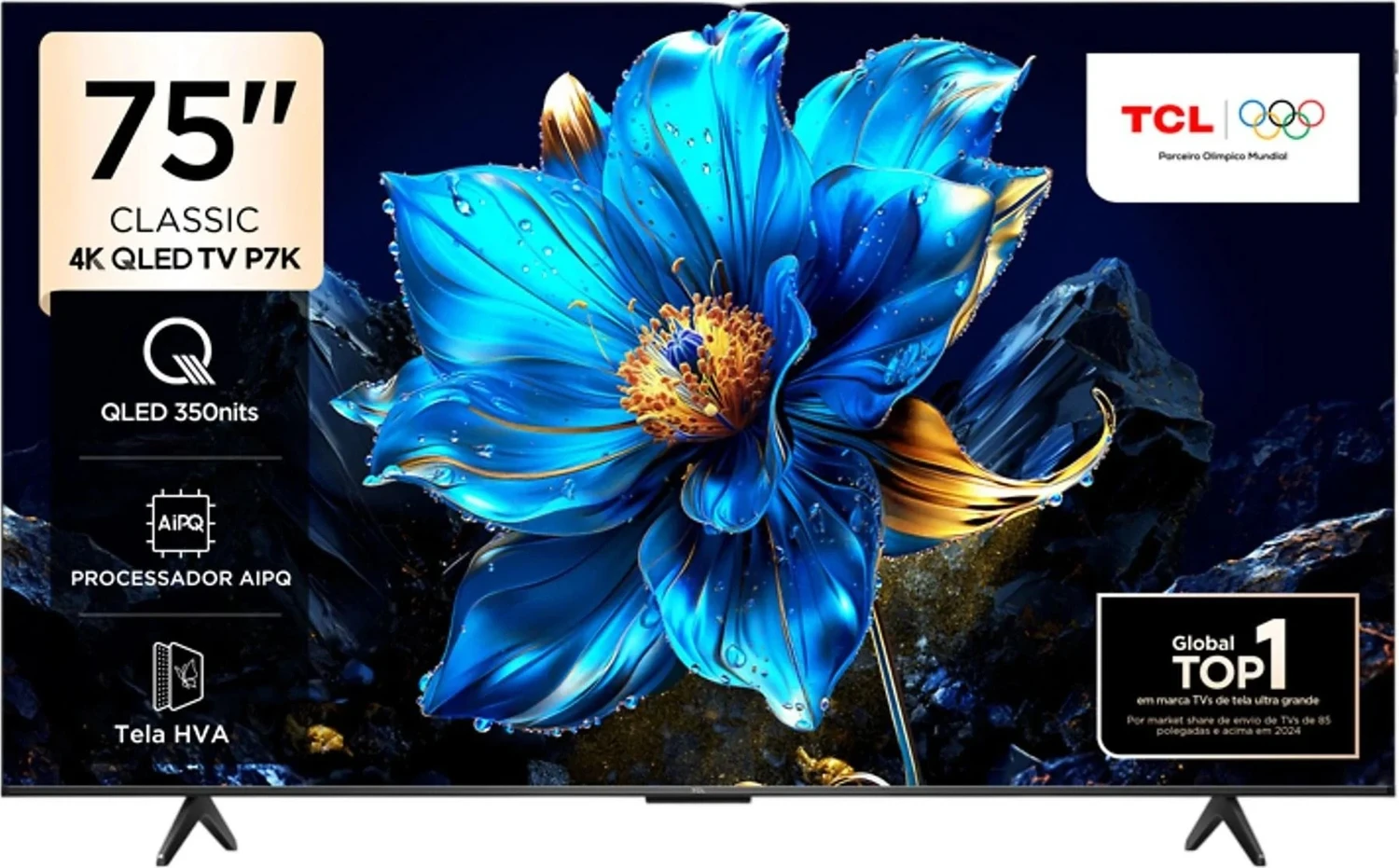 TCL 75P7K 4K UHD 75″ QLED GOOGLE TV
