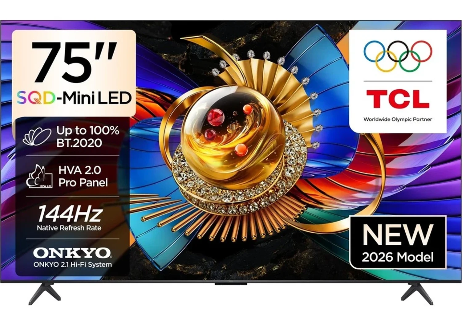 TCL 75Q7DPRO 4K 144HZ QD-MINILED GTV