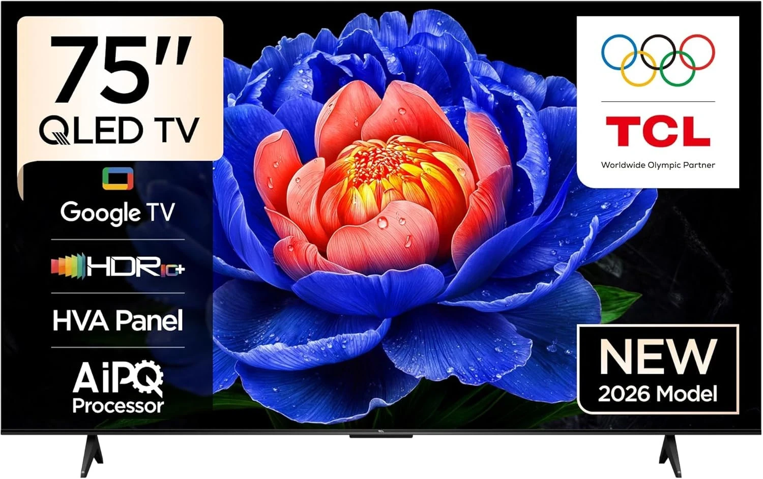 TCL 75T6D 75INC QLED GOOGLE TV