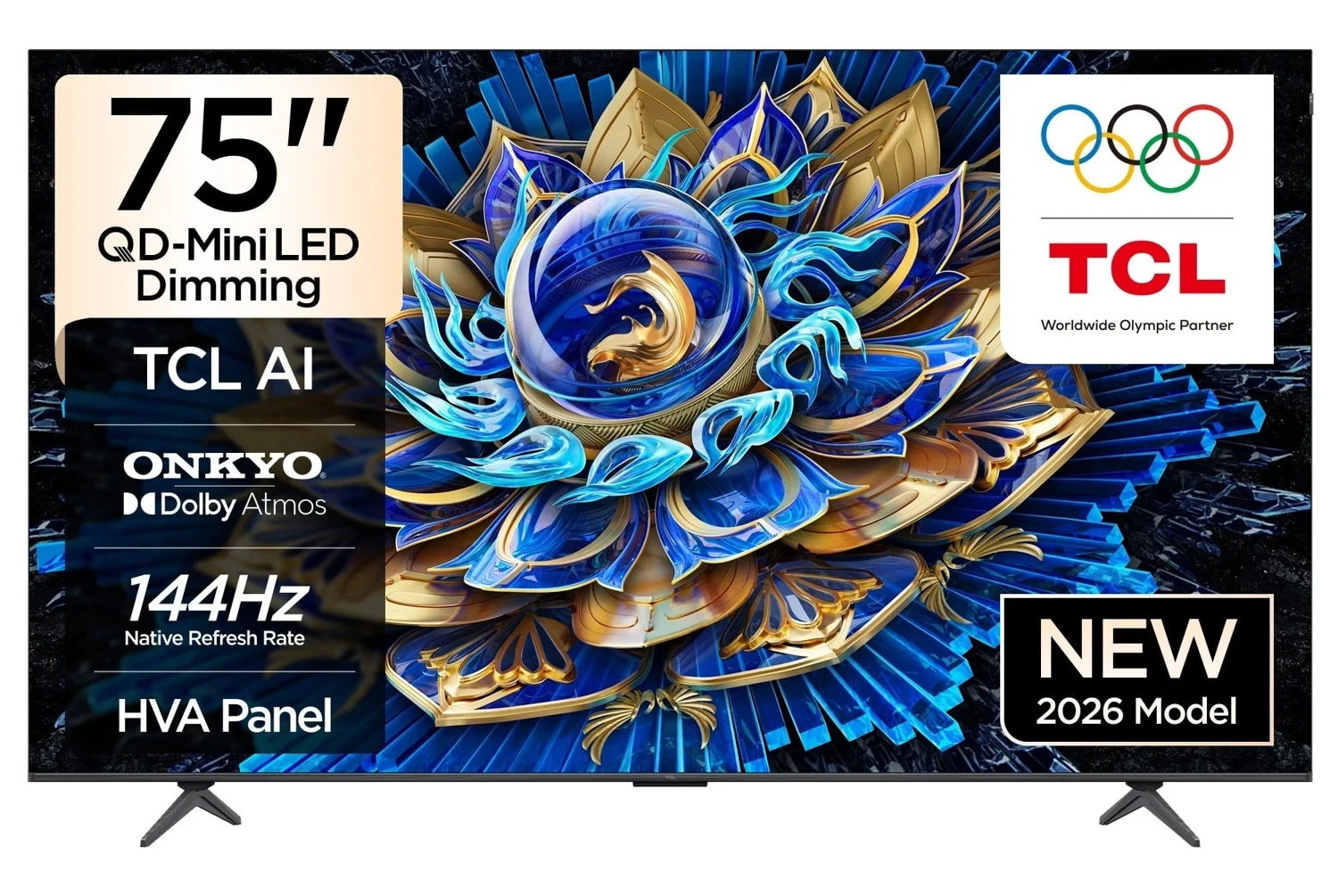 TCL 75T8D 75INC 4K PREMIUM QLED GTV