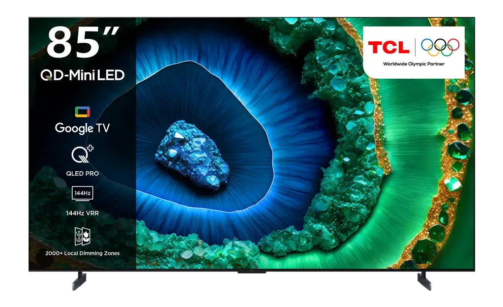TCL 85C855 85 inç 215 Ekran Uydu Alıcılı Smart 4K Premium QD-Mini LED TV