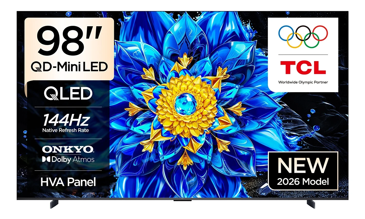 TCL 98P8LGTV 98 248 EKRAN 4K 144HZ QLED GOOGLE QLEDTV