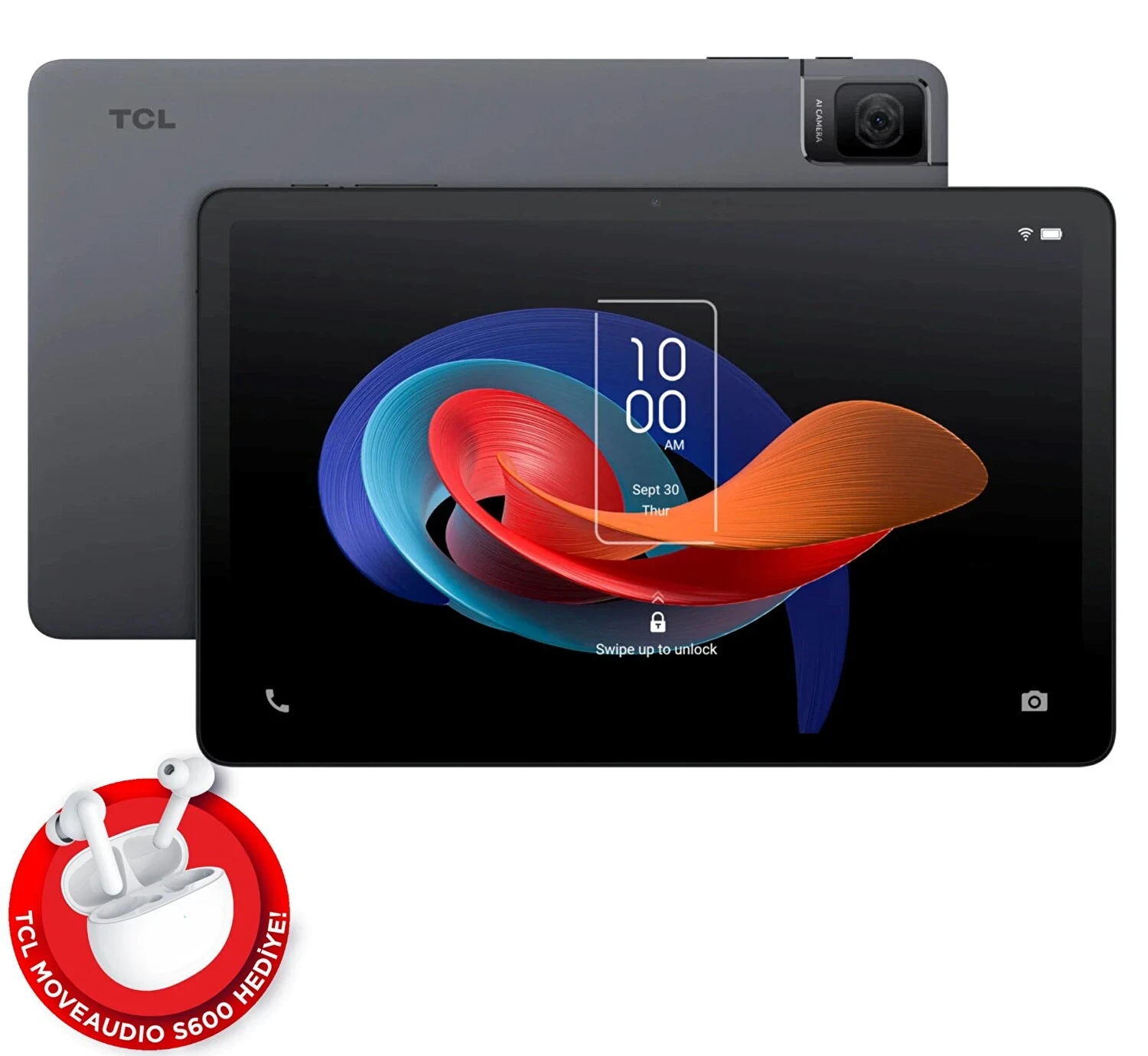 TCL Tab 10L Gen 2 10.1 Tablet TCL Move Audio S600 Kulaklık