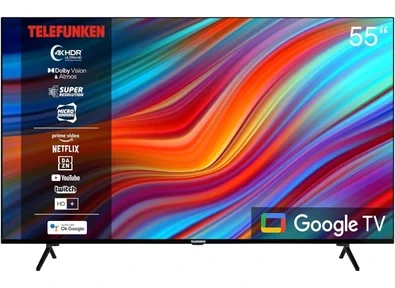 Telefunken XU55GA660S 55″-140CM ULTRAHD 4K GOOGLE TV
