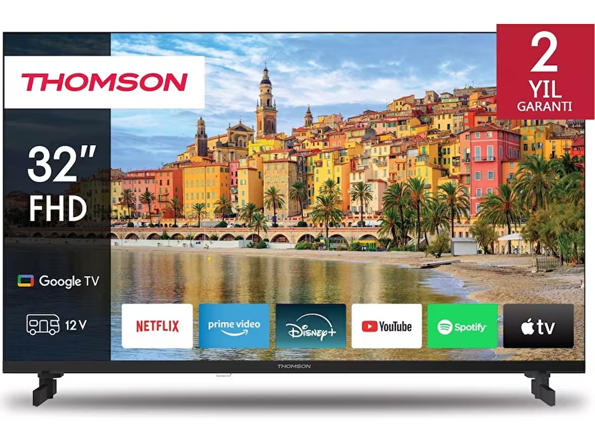 THOMSON 32FG2S14C 32″ 80 Ekran Uydu Alıcılı Full HD Google Smart LED TV