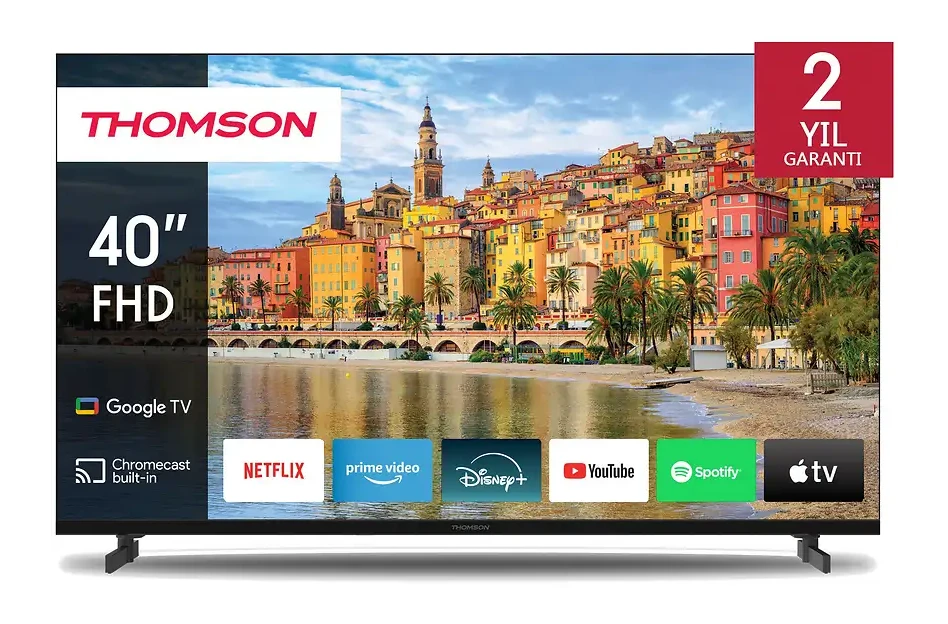 THOMSON 40FG2S14 40 inç 102 Ekran Uydu Alıcılı Google Smart FHD LED TV