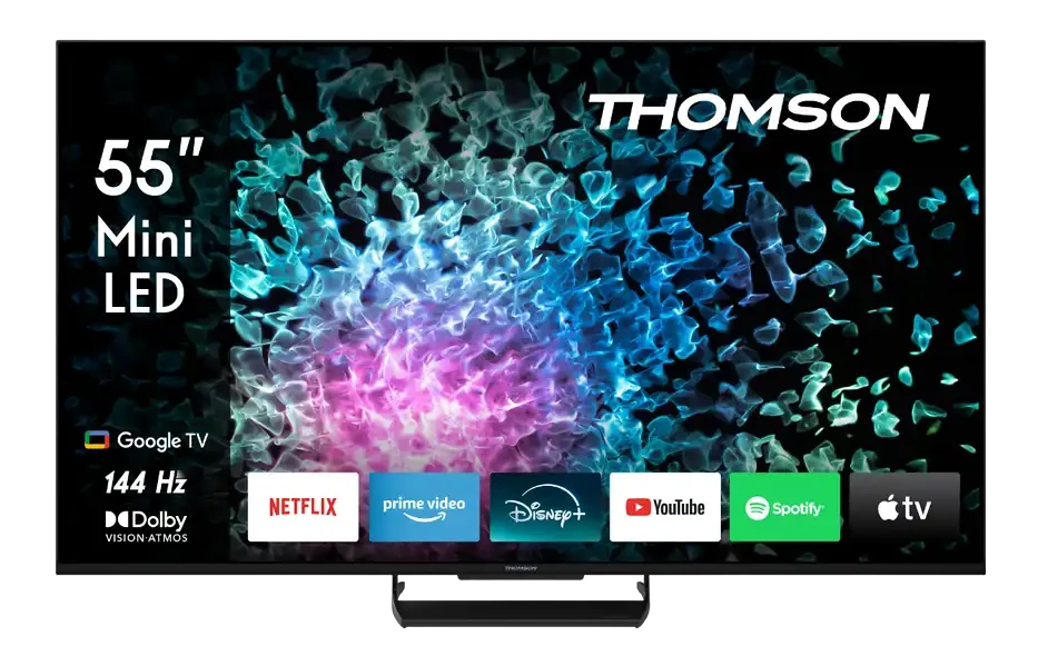 THOMSON 55MG7C15 55 inç 139 Ekran Uydu Alıcılı Smart UHD 4K Mini LED Google TV