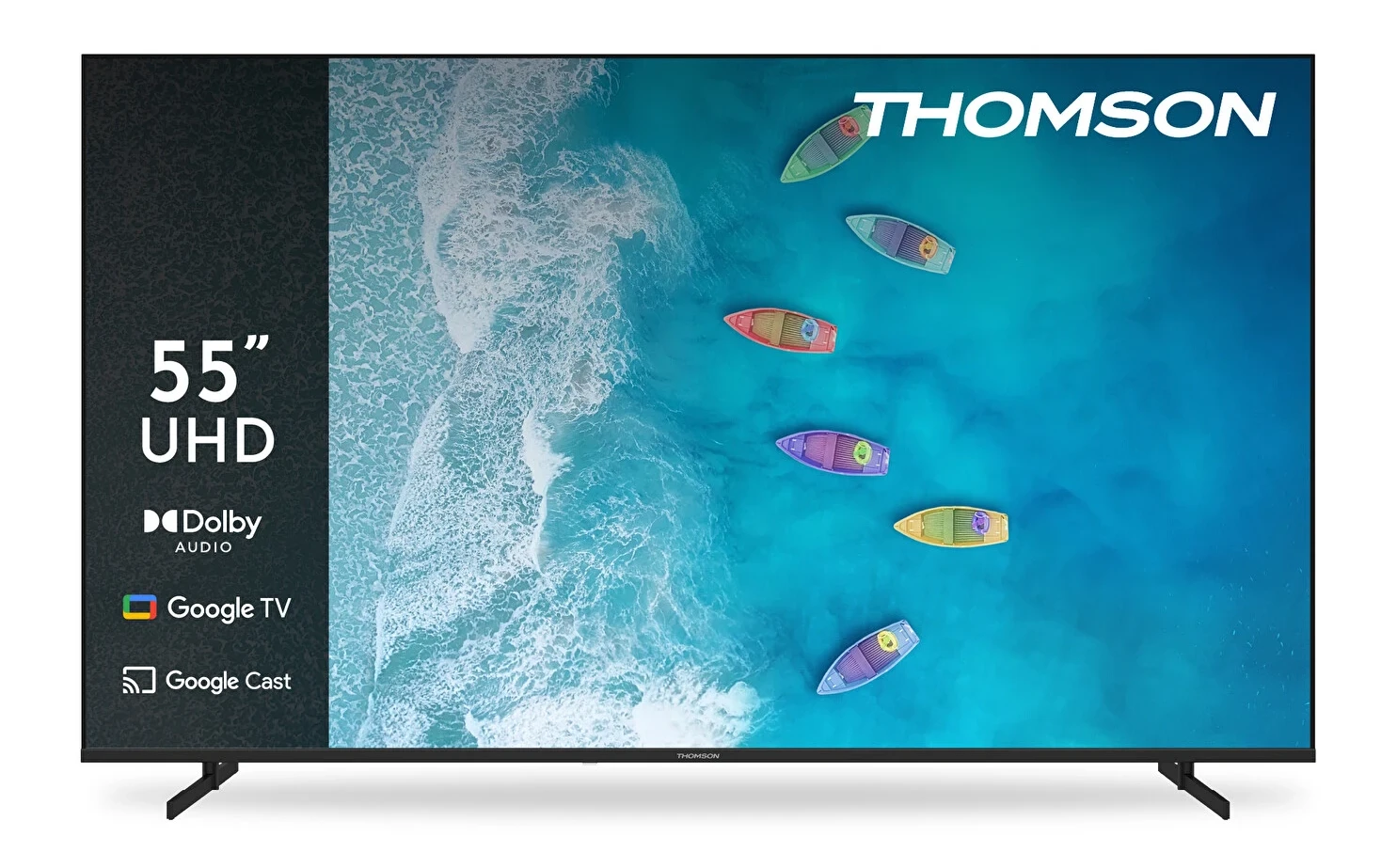 Thomson 55UG4S15 55 139 Ekran 4K UHD Uydu Alıcılı Google Smart LED TV