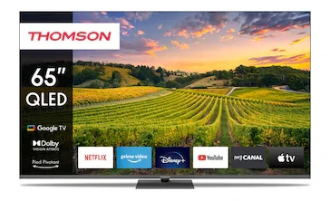 Thomson 65QG5C14 65″ Uydu Alıcılı 4K Ultra HD Google Smart QLED TV