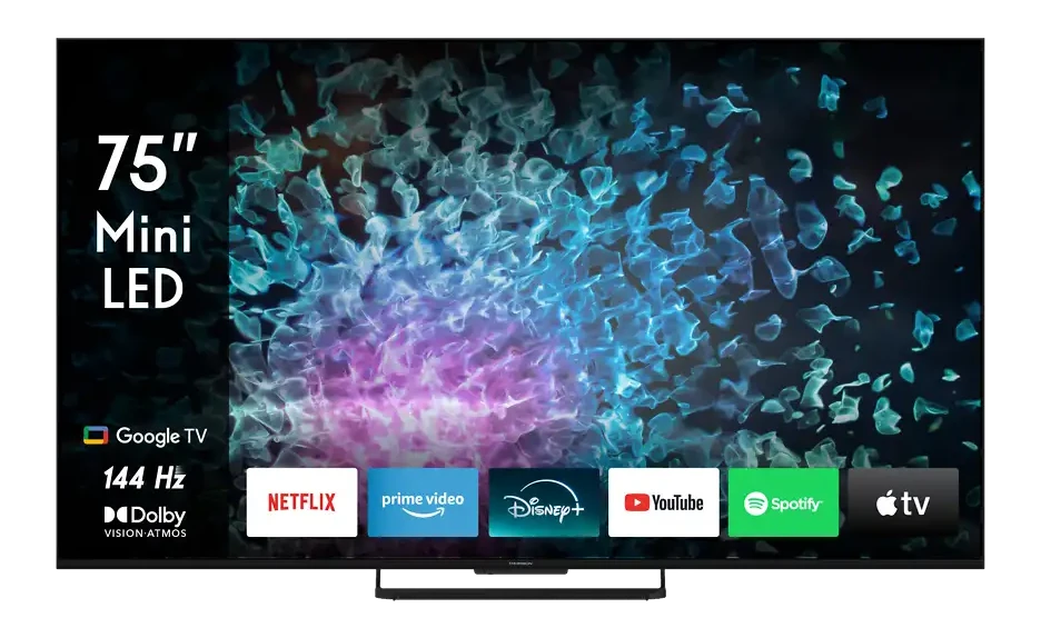 THOMSON 75MG7C15 75 inç 189 Ekran Uydu Alıcılı Smart UHD 4K Mini LED Google TV