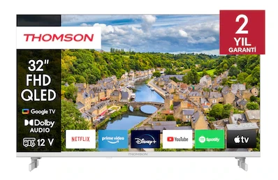 Thomson TV 32FQG3S15CW 32″ 80 CM FHD QLED Google SMART TV