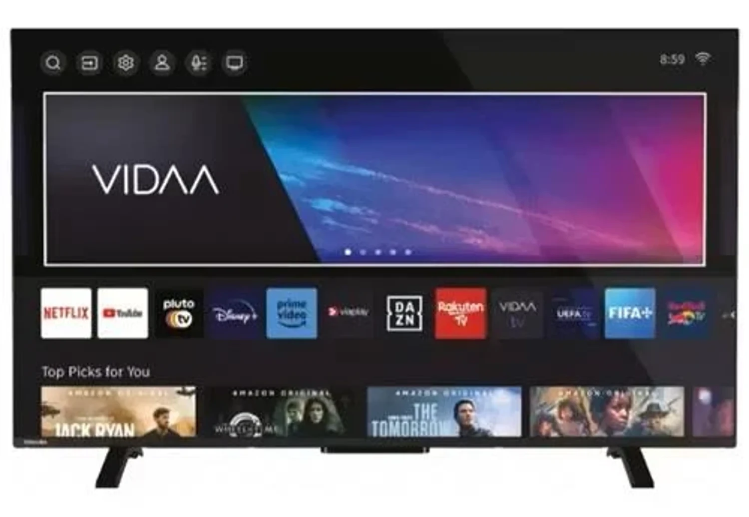 Toshiba 50UV2363DT 4K Ultra HD 50″ 127 Ekran Uydu Alıcılı LED TV