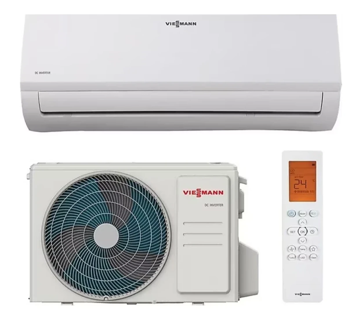 Viessmann SWAA100MFA052 R32 Vitoclima 100-S/HE Pro Max 18000 Btu A++ Inverter Duvar Tipi Klima Montaj Dahil