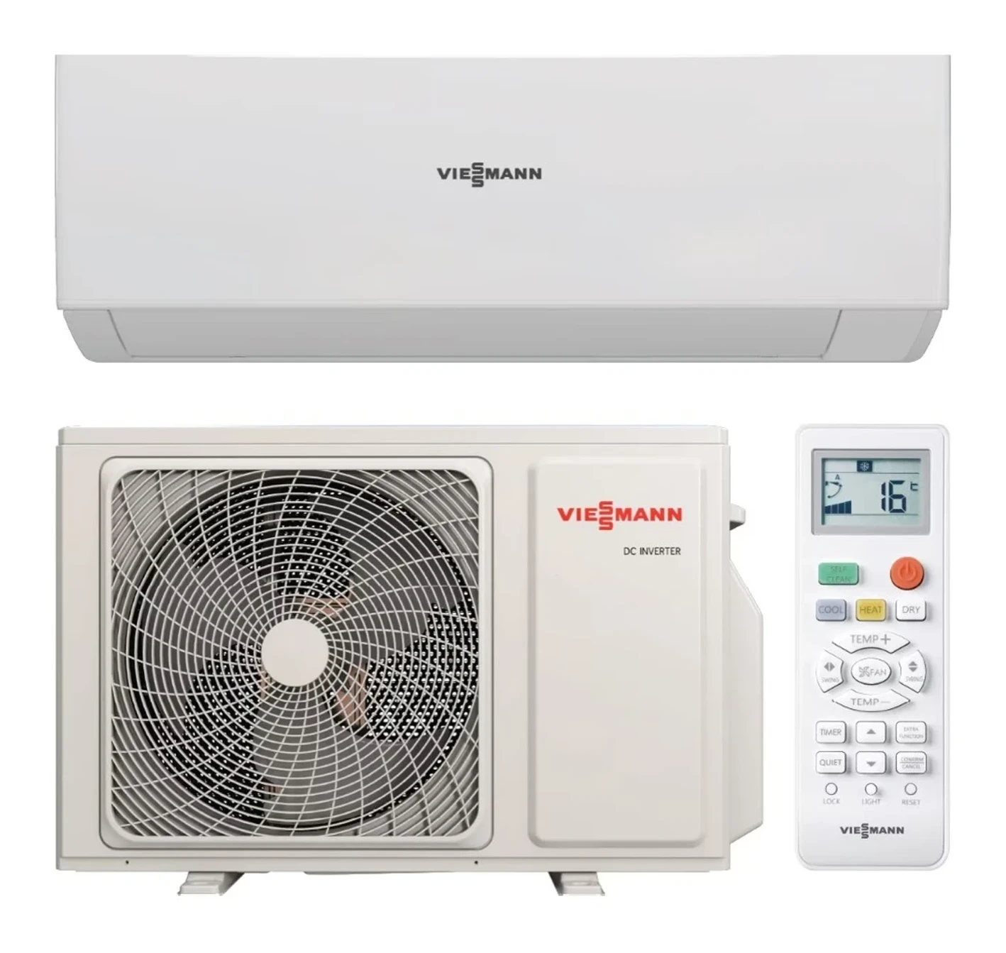 Viessmann SWAA200MHA050 R32 Vitoclima 200-S/HE Trend A++ 18000 Btu Inverter Duvar Tipi Klima Montaj Dahil