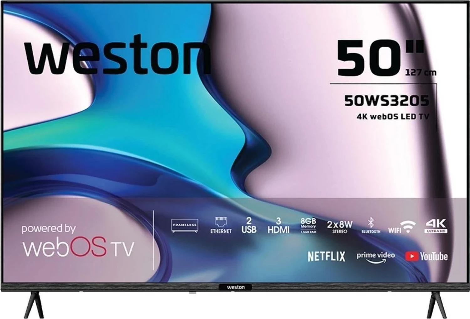 Weston 50WS3205 50″ 127 Ekran 4K Ultra HD WebOS LED TV
