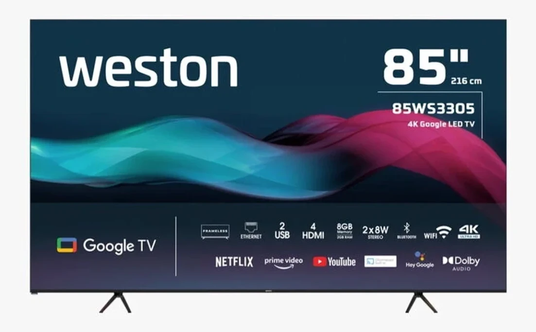 Weston 85WS3305 4K LED TV