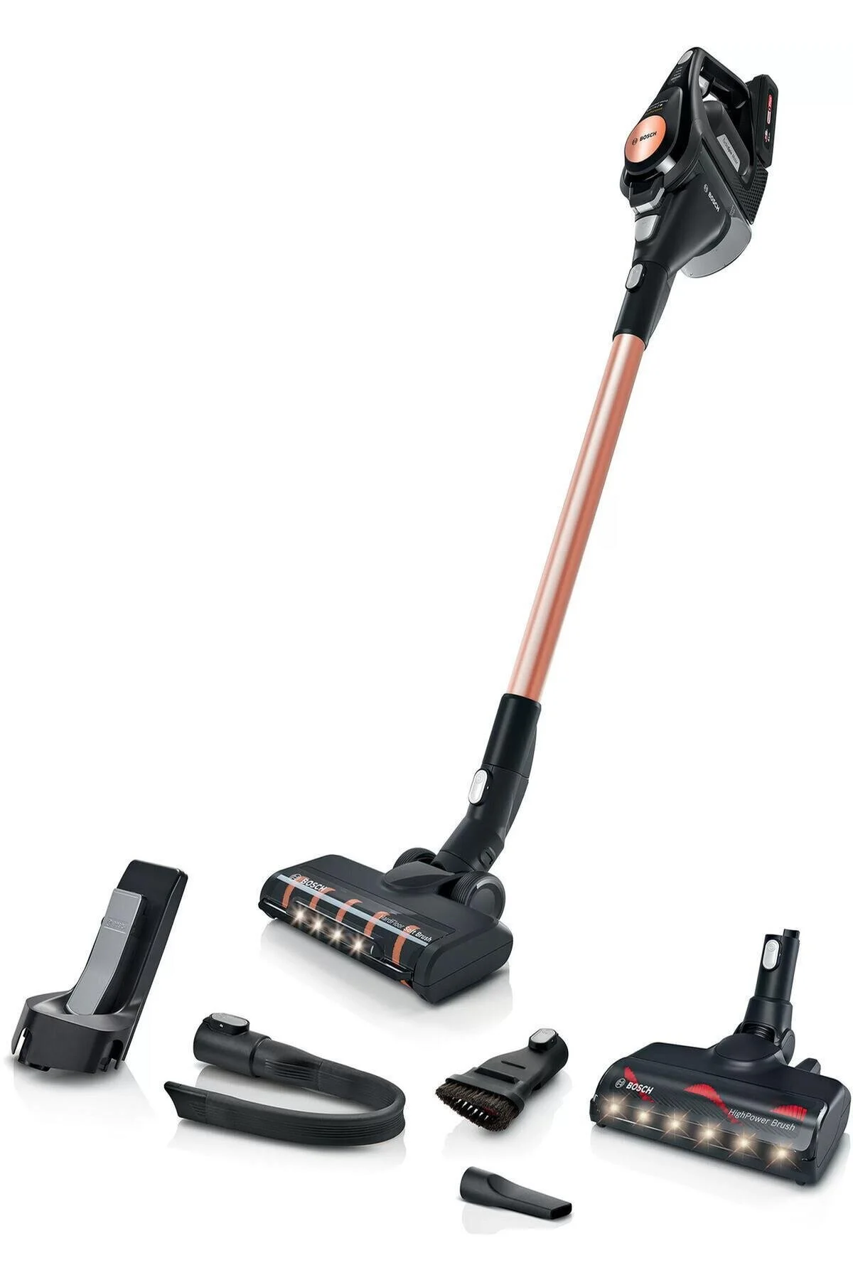 Bosch Yüksek TurboSpin motor Premium Series 8 Şarjlı Dikey Süpürge 10