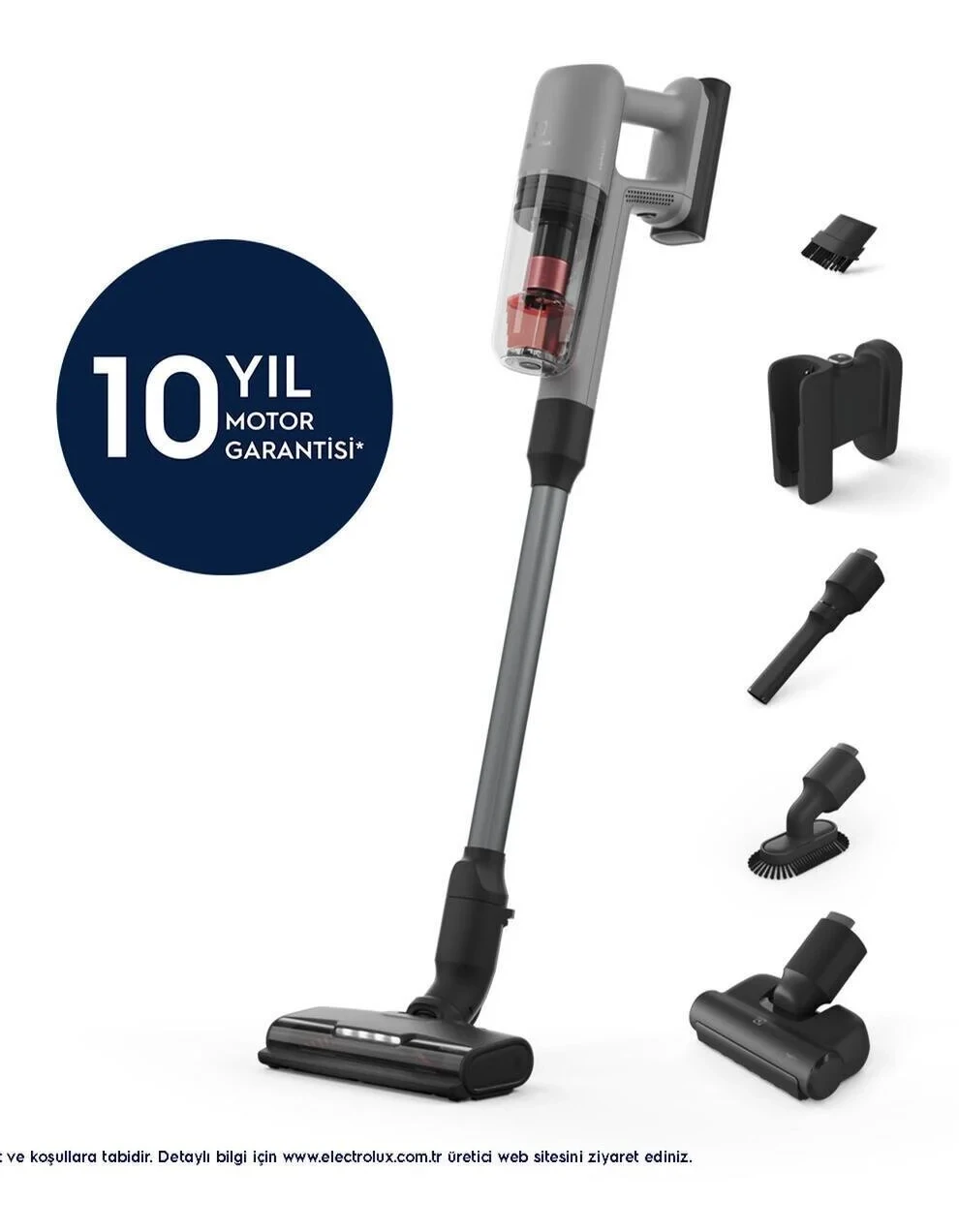 Electrolux EP71AB14UG Animal 700 Serisi Hafif ve Güçlü Dikey Şarjlı