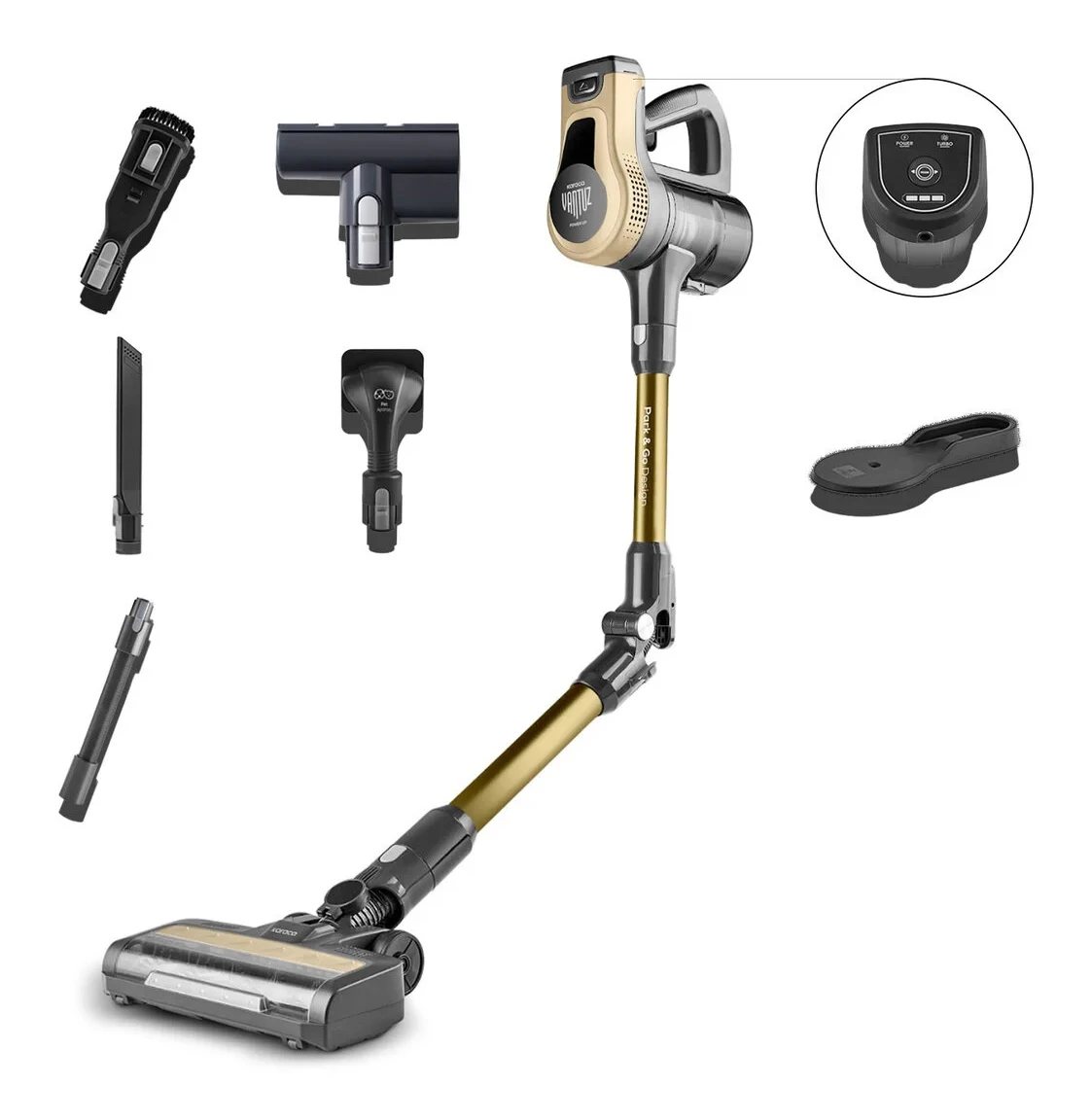 Karaca Power Up Pro Dik Süpürge Copper 350 W