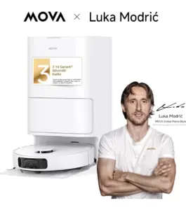 MOVA E30 Ultra Robot Süpürge, 7.000pa Vormax™ Emiş Gücü, 3 Yıl Garanti
