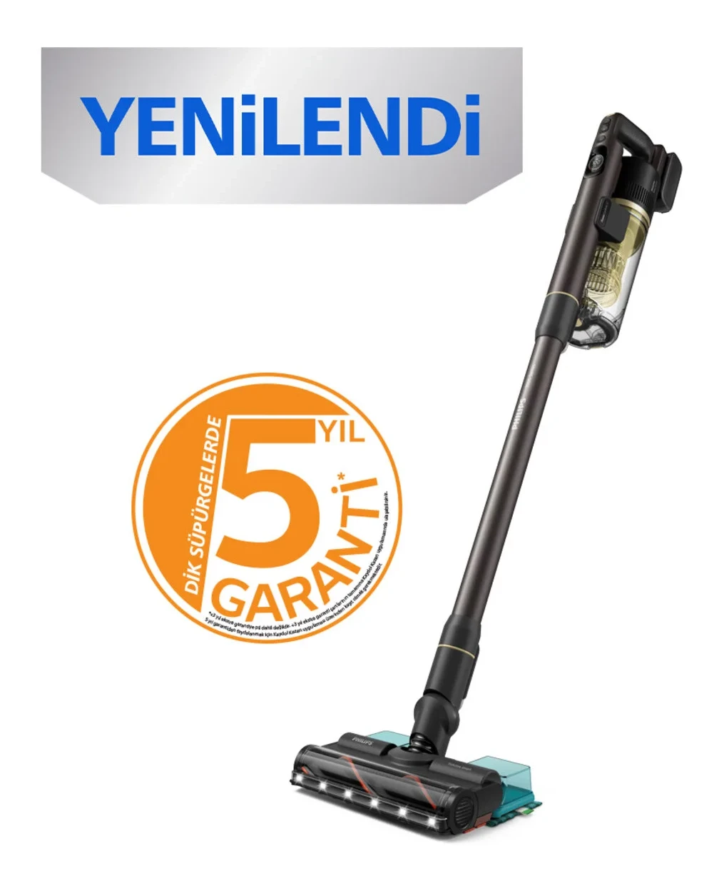 Philips 7000 Serisi Aqua 25.2 V Kablosuz Dik Süpürge