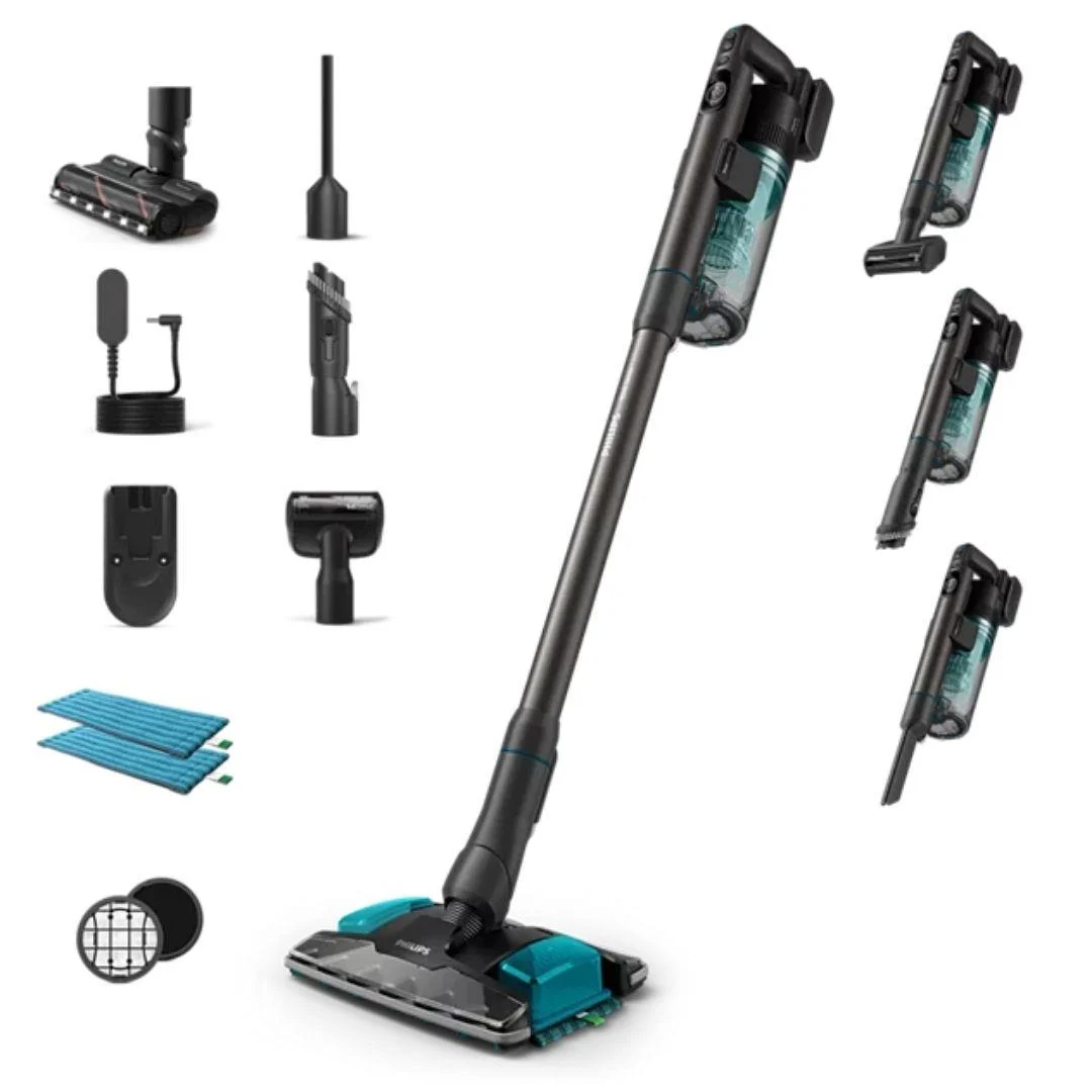 Philips Aqua 7000 Serisi XC7155/10 Islak Kuru Şarjlı Dikey Süpürge Gri