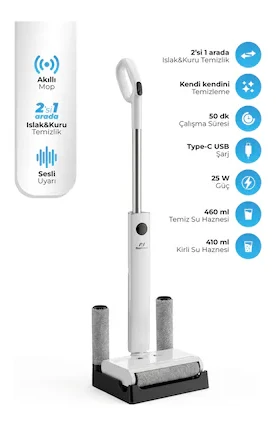 Pirantech M-210 Islak & Kuru Zemin Temizleyici