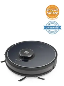 Şımart katya Z Akıllı Robot Süpürge 2’si 1 Arada Islak Mop Ve Yüksek Emiş Gücü
