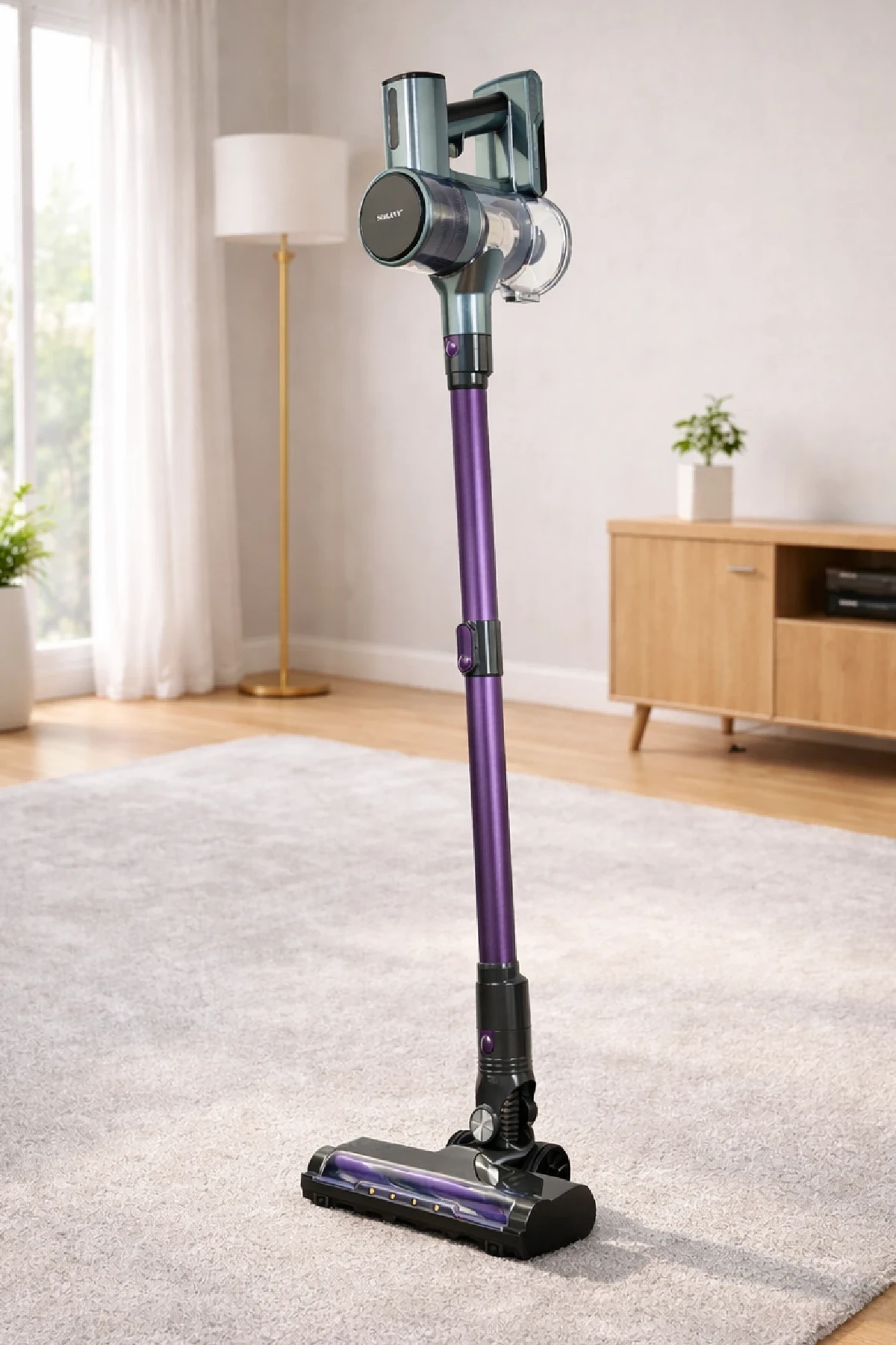 Sokany 2200W Profesyonel Kablosuz Dik Süpürge SK-13046