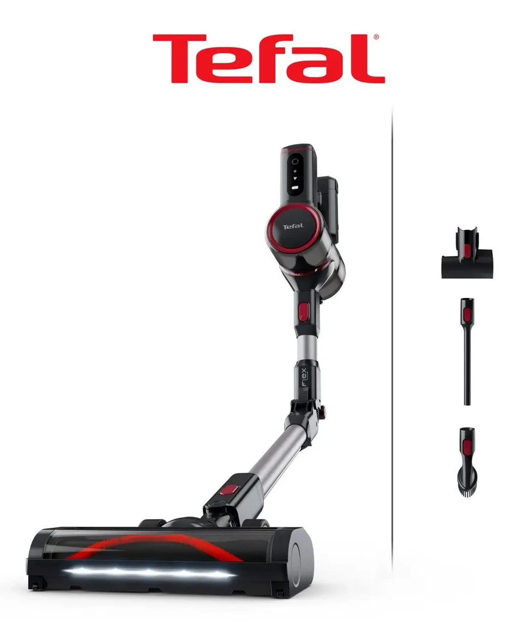 TEFAL TY6T88TR X-Force Flex 8.60 Max Animal Care Kablosuz Dikey Süpürge