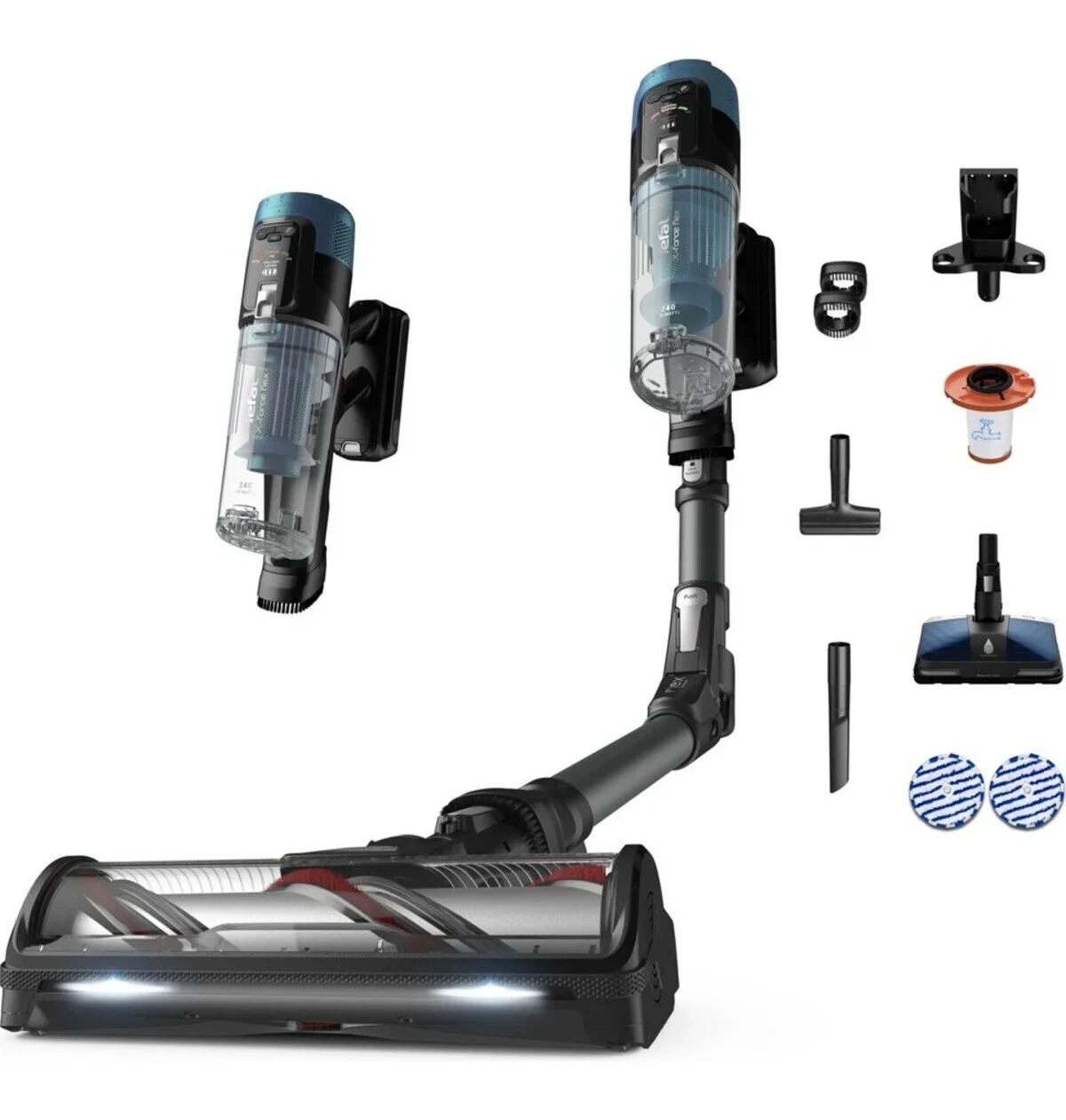 TEFAL X-Force Flex Aqua Kablosuz Şarjlı Dikey Süpürge