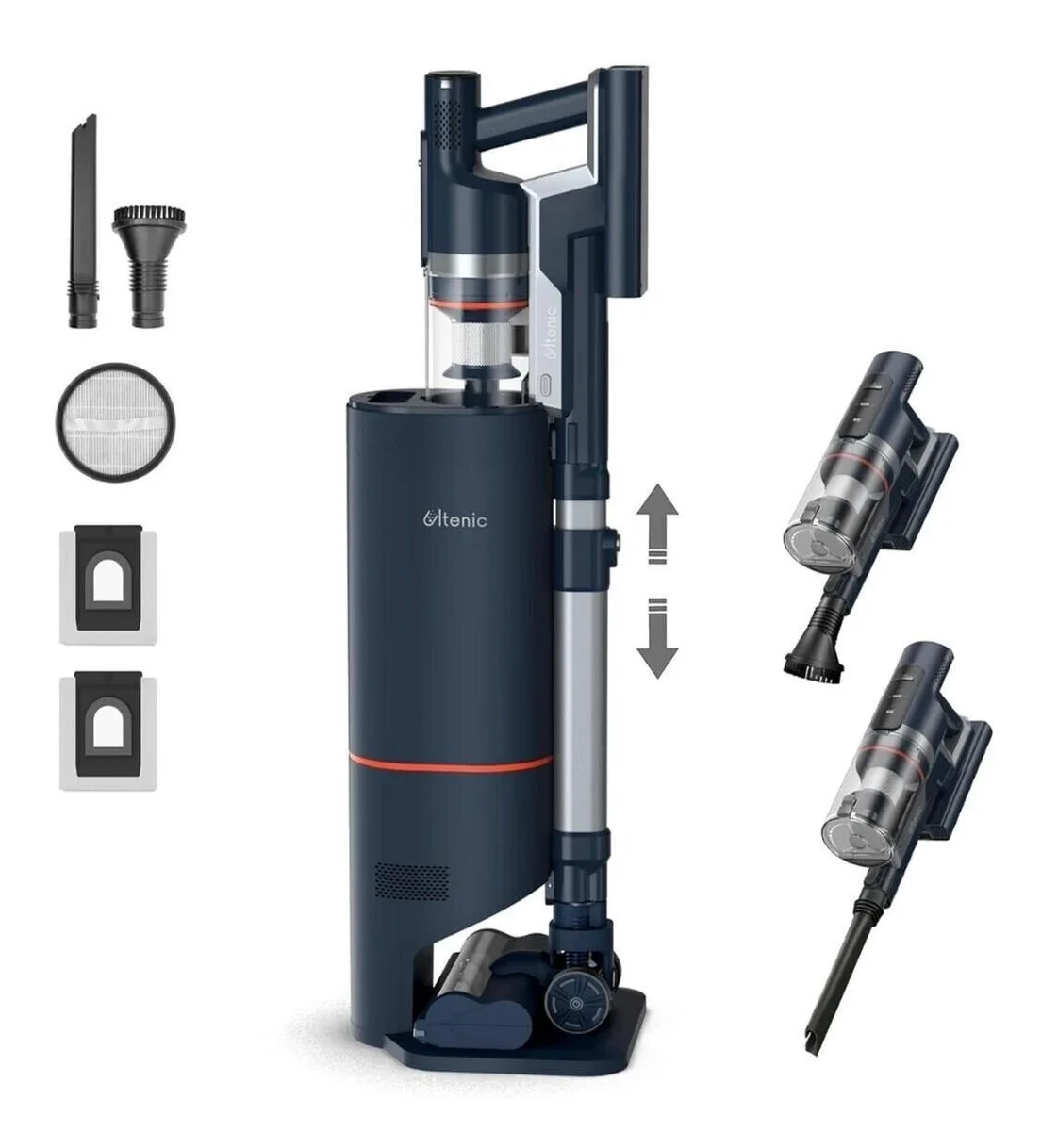 Ultenic FS1 Cordless Auto-Empty Sistemli Şarjlı Dikey Süpürge