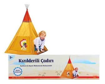 1008704 Ipl-wcm-çadır Kızılderili 100x100x135cm Çok Renkli