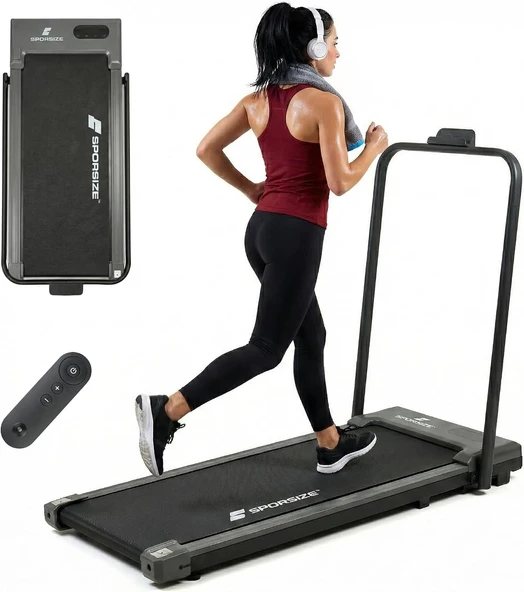 2 HP Katlanabilir Yürüyüş ve Koşu Bandı
