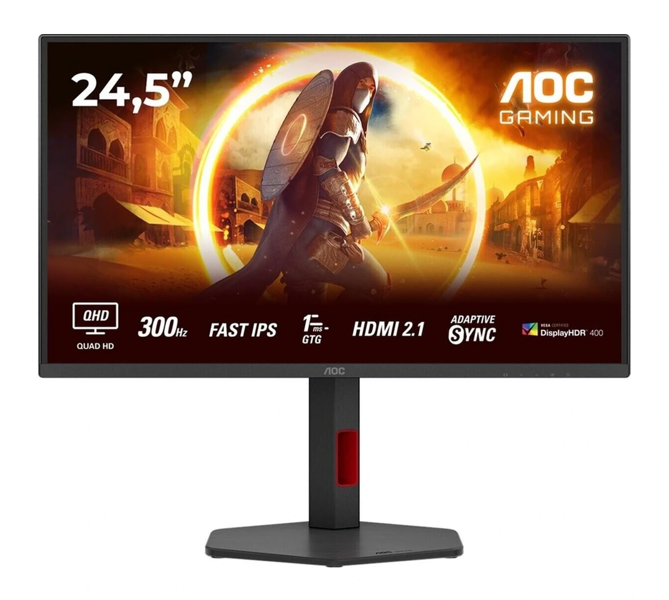 24.5″ Q25g4sr 0.3ms 300hz Hdmı,displayport Fast Ips 2k Gaming Monitör