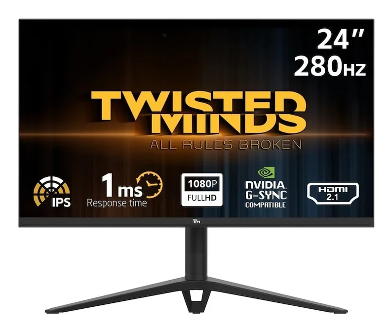 24.5” TM24FHD280IPS FHD 280HZ 1MS Hdmı DP IPS HDR100 Adaptıve-Sync Monitör