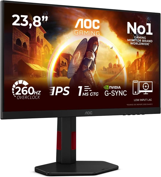 24G4ZR 24″ 240Hz 1ms HDR10 Nvidia G-SYNC Fast IPS Gaming (Oyuncu) Monitör