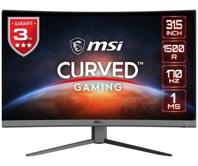 31.5 G32CQ4 E2 2560×1440 (Wqhd) 16:9 Curve 1500R VA 170HZ 1MS Monitör