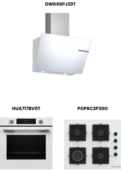 3’lü Ankastre Set 61 (HUA717BV0T – POP6C2P30O – DWK66PJ20T)