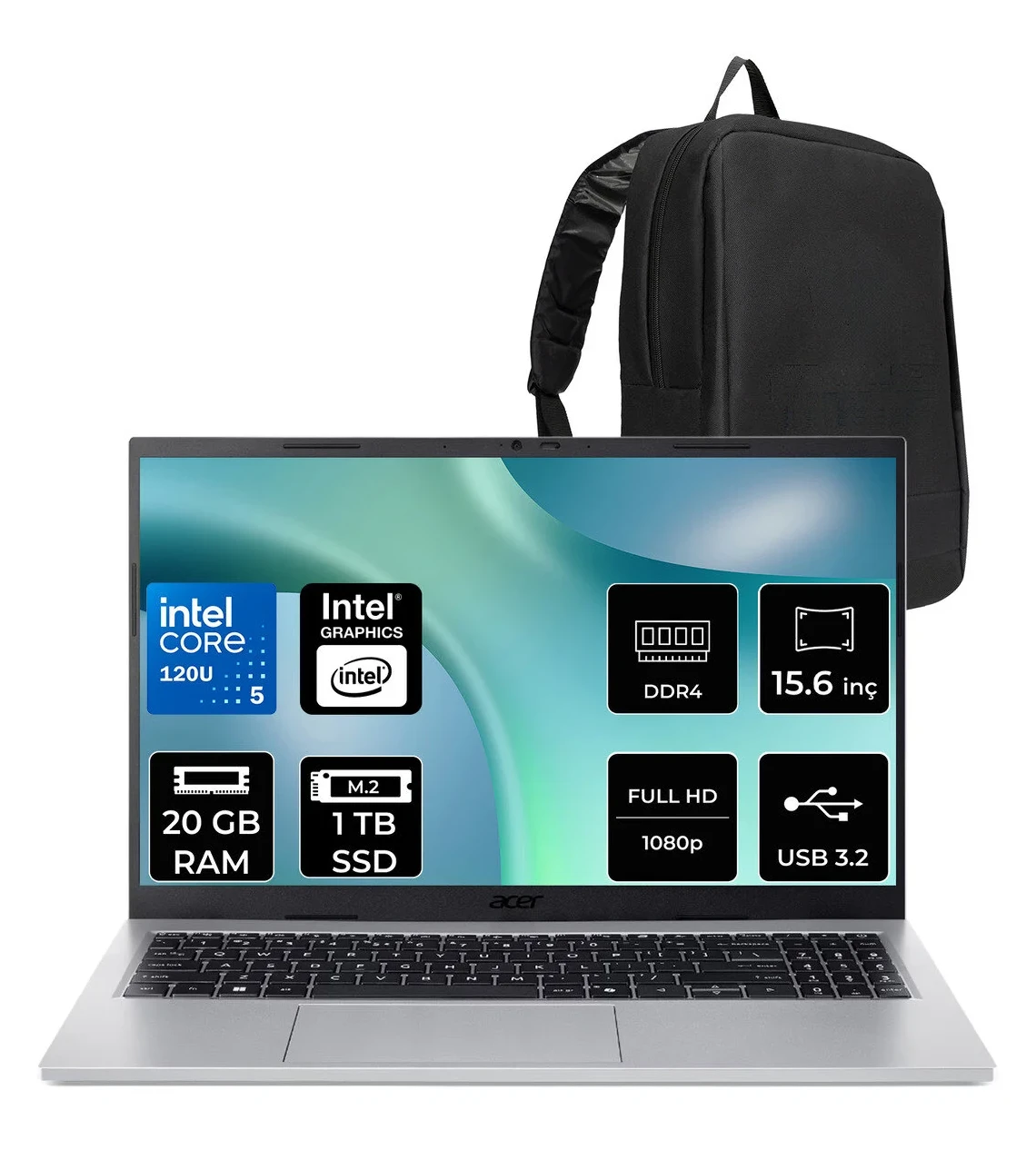 ACER Aspire Go Core 5 120U SSD 15.6