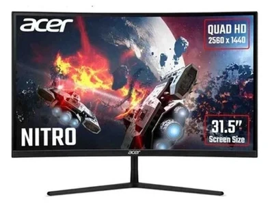 Acer Nitro EI322QURPBMIIPPX 80CM 31.5 Inç Zeroframe Wqhd Curved Monitör