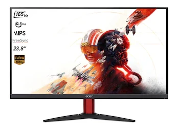 Acer Nitro KG242YP UM.QX2EE.P05 23.8″ 1 MS 165 Hz 2xHDMI+DP FreeSync Monitör