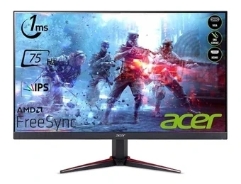 Acer NITRO VG240Ybmiix 23.8″ 75Hz 1ms (HDMI+Analog) FreeSync Full HD Monitör